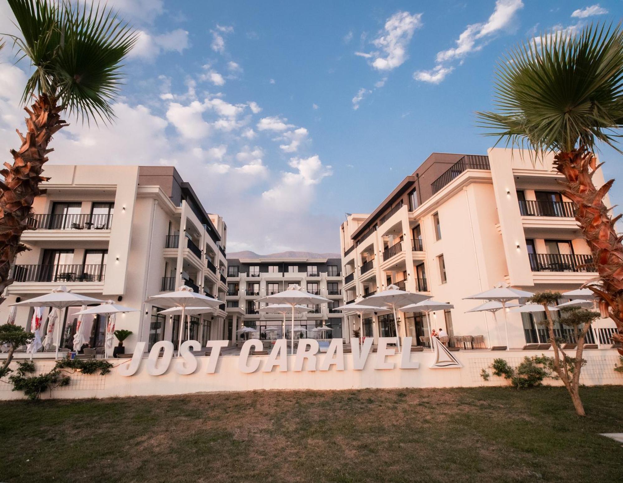 Jost Caravel Hotel Radhimë Exterior foto